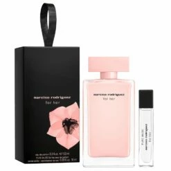 Narciso Rodriguez For Her MUSC NOIR Eau De Parfum 100ml + For Her Eau De Parfum PURE MUSC 10ml