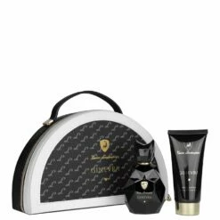 Tonino Lamborghini Ginevra Black Panther Bag Edp 50ml+Body Lotion 100ml